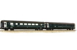 BR MK3 "Night Riviera" 2 Coach Pack (Pack A) First Group GWR Green  N Gauge
